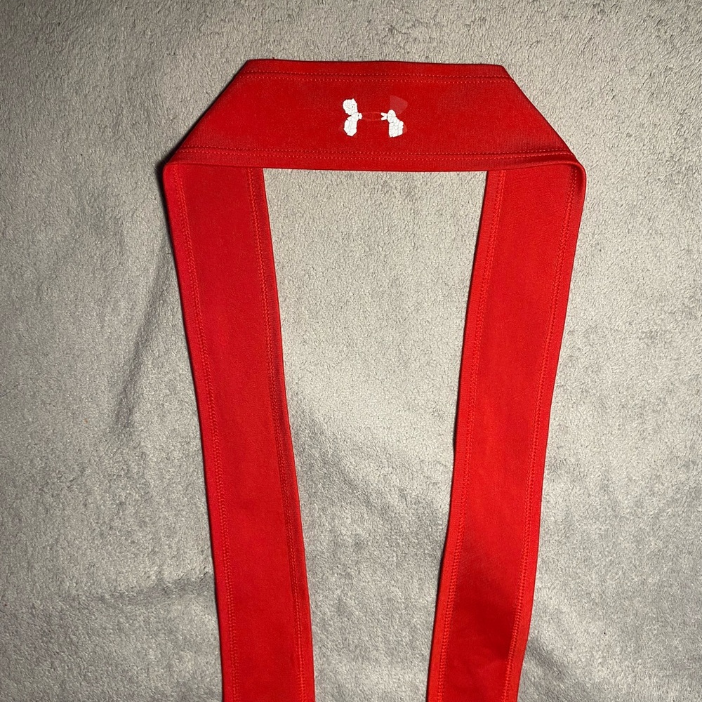 Under Armour red headband